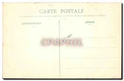 Lyon — Wnętrze starej kaplicy Fourvière — Wydawca E. Chot — Rewers