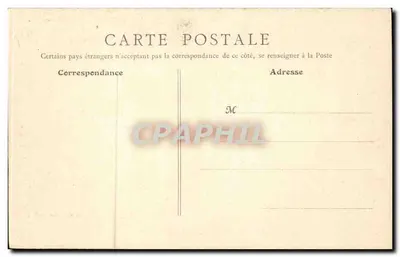 Lione - Il Palazzo San Pietro — vista della piazza con fontana — B. F., Parigi, n° 630 — Verso