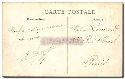LYON — Ogólny widok z Fourvière — E. R. — nr 102 — Rewers