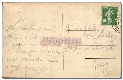 LYON — Colina e Basílica de N.-D. de Fourvière — Verso