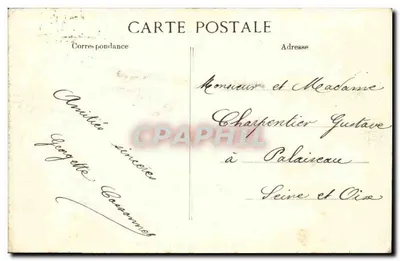 LYON — Basiliek N.-D. van Fourvière — Uitgever B.P.D. n°1089 — Achterkant
