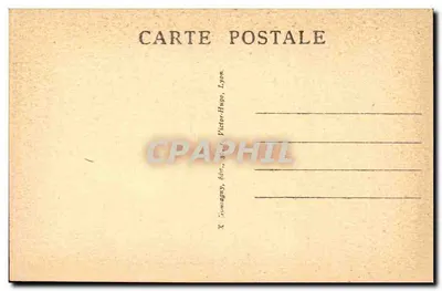 LYON — Abside da Catedral — X. Conmagny, editor, 367 Victor-Hugue, Lyon — Verso