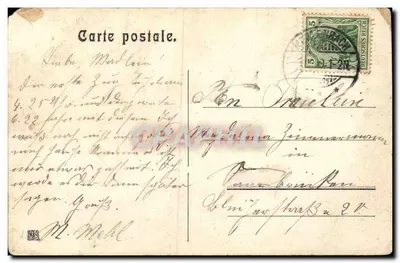 Lyon. La Préfecture. — Éditeur non identifié, n° de série non visible. — Verso