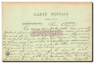 LYON — Plac des Jacobinów i ulica Centrale — E.R. — nr 342 — Rewers