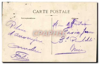 Nîmes - Algemene Uitzicht van de Fontein — onbekende uitgever, n° 48 — Achterkant