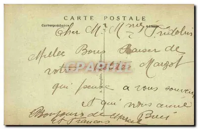 Orléans — La Cattedrale di San Croix — A.P. n°19 — Verso