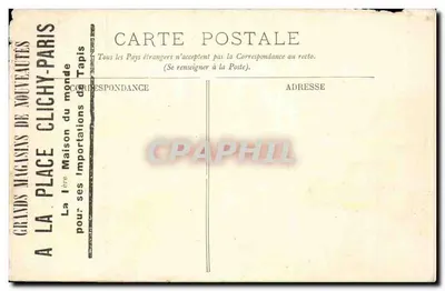 Blois — La Rue Porte-Côté — éditeur L.L. n°66 — Verso