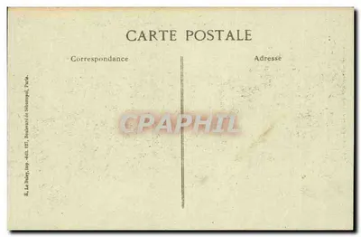 Revisão do 14 de julho de 1917 — Place de la Nation — E. Le Delay, Paris — Verso