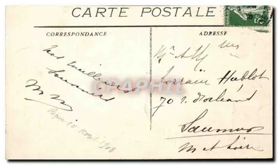 Marseille — Kade van de Fraterniteit — uitgever onbekend — Achterkant