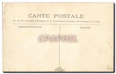 MARSEILLE, Wejście do Starego Portu — widok portu z mostem wiszącym i nabrzeżem — wydawca 'B. du R.' nr 26 — Rewers