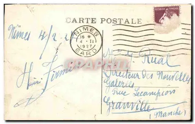 니스 — 아레나스, 외관 — Edition des Nouvelles Galeries, n° 68 — 뒷면