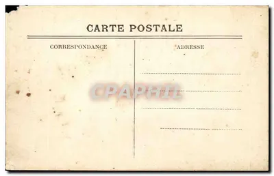 Nîmes — Kawiarnia Bourse, Duży Restauracyjny Cannac — wydawca Cannac — Rewers