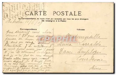 Hendayé w kierunku Portu — Brzeg Srebrny — niewiadomy wydawca — Rewers