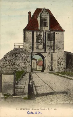 Auxonne - Porte de Comté — L. V., edição — n°8