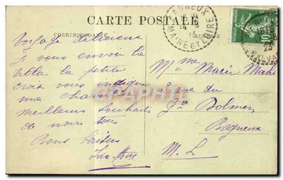 Franceville-Plage (Calvados) — Villa « José-Josette » — Fot. R. Decker — Rewers