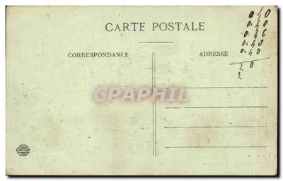 LYON — La Préfecture — Carrier, édit. — Rewers