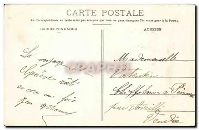 LYON — Monument Carnot — wydawca nieznany, nr 5191 — Rewers