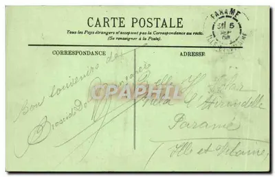 Cancale — O Môle no Dia das Regatas — LL. N° 234 — Verso