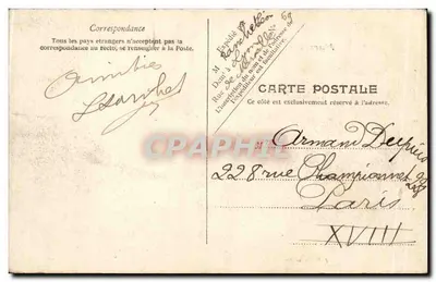 Marseille — A Catedral — V.P. Paris, No.4 — Verso