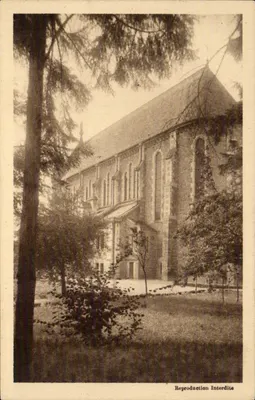 Abside da igreja — Mosteiro de Santa Colombe-lès-Sens — Reprodução Proibida