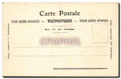 Thonon-les-Bains — vista del porto con una barca — Charnaux Frères & C°, Ginevra, n° 781 — Verso