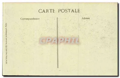 Revue du 14 juillet 1917 — Remise de Décorations — Éditeur B.D.P. — Verso