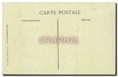 Revue do 14 de julho de 1917 — Divisão Marroquina — BLD — Verso