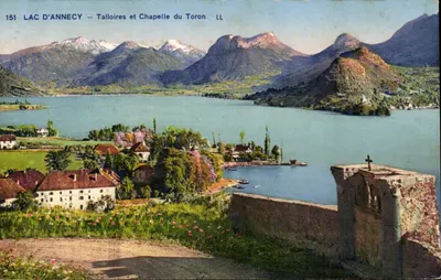 LAC D'ANNECY — Talloires e Chapelle du Toron — LL
