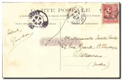 सौमूर — 1904 के बाढ़ — कैपुसिन रूड — फ्र. वॉर्ल्कर, फोटो. सौमूर, जमा — पीछे