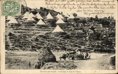 Environs de Sospel - Le Camp du Col de l'Orne — L. Fossat, éditeur