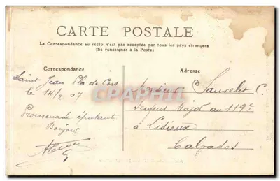 Amélie-les-Bains — Militair ziekenhuis — Boekhandel Xalard — Achterkant