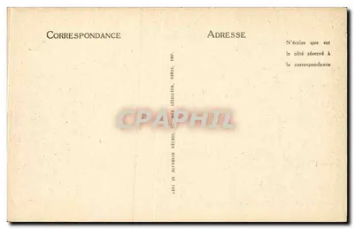 Compiègne — Salon des Fleurs — LL — Rewers