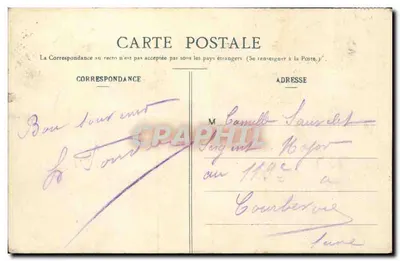 Laon - A Caserna St-Vincent (2ª vista) — E. Chollet, Laon, n°75 — Verso