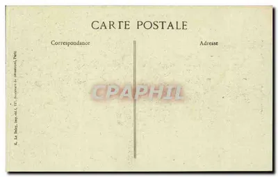 Revue do 14 de julho de 1917 — Praça da Nação — Editor B.D. (Boulevard du Sébastopol, Paris) — Verso
