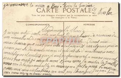 Bordeaux — Ogólny widok nabrzeży Salinières — Wydawca E.V.G. nr 2 — Rewers