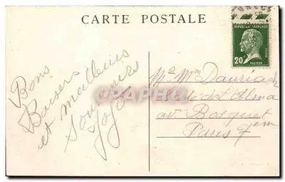 Annecy — O Porto e o Castelo — A. Gardet Annecy — Verso