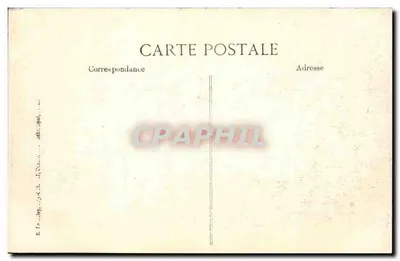 Gerbéviller — após o bombardeio — 35ª Série — Verso