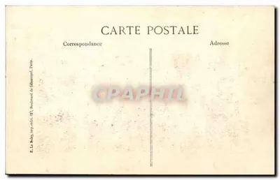 Gerbéviller — após o bombardeio — E. Le Belfy, 35ª Série — Verso