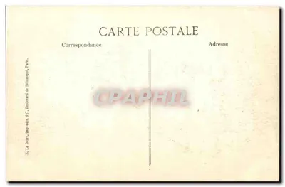 Entrada de GERBEVILLER — 1914-15 — Editor E. Le Doley, Paris — Verso