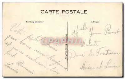 Chalons-sur-Marne — A Ponte sobre o Canal — Debar frères, edit. — Verso