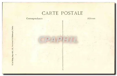 Nomeny — Dezembro 1914 — Editor E. Le Todey, Paris — Verso