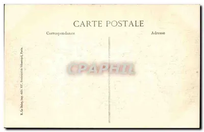 Drouville — Zniszczony wieś w 1914 — E. Le Daley, Paryż — Rewers