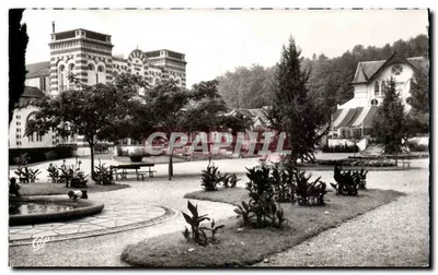 Salies-de-Béarn — A Estação Termal e o Parque — Réal-Photo, Paris