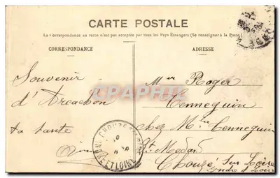Arcachon - Côte d'Argent - Ogólny widok na basen - B.R. - 290 — Rewers