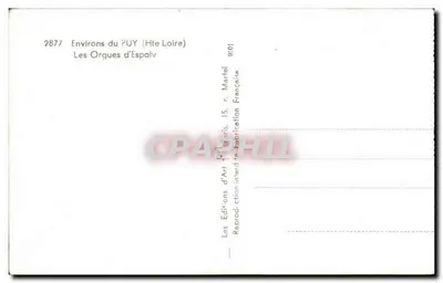 एस्पोली के ऑर्ग्स — पुई के आसपास (ऊंची लूअर) — आर्ट मार्टेल के संस्करण — पीछे