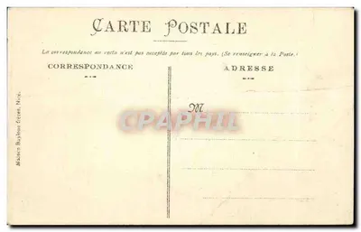 Aproximidades de Nice — St-Jean. O Porto — Edição Baylone frères, n° 321 — Verso