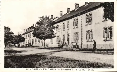 Camp de Valdahon — Edifícios X 12 - X 11 — D.D. — Fototipo Daniel Deliber, Mirecourt