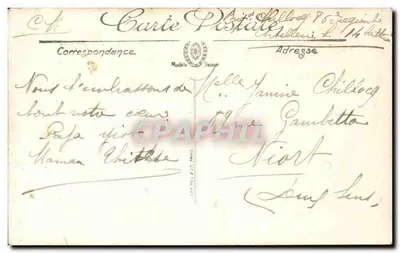 Paryż — Plac Bastili — LL. — N° 805 — Rewers