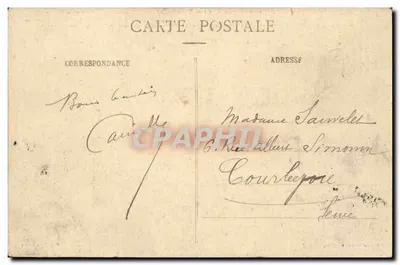 Camp de Châlons, widok z Ballon — Fort Saint-Hilaire, Ferma Saint-Hilaire i Równina — Wydawca: C. L. B. (nr 78) — Rewers