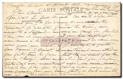 Camp du Ruchard — Tentes et Baraquements — Fauré, tabac, éditeur — Rückseite